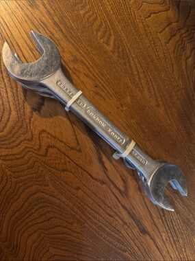 Sheffield Whitworth Gordon Tools England Double Open-End Wrench Set of 4